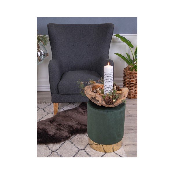 Žalias pufas House Nordic Gamby, ø 34 cm-image-1