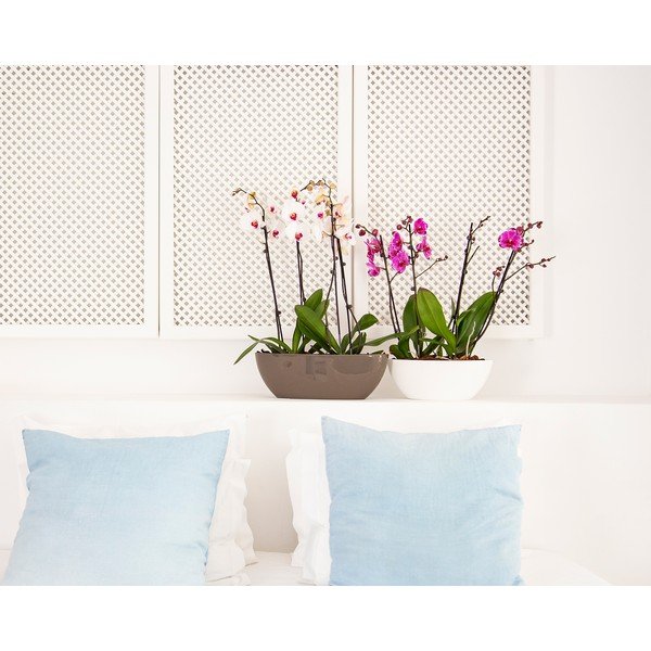 Iš perdirbto plastiko vazonas gėlėms 35 cm Bahia – Artevasi-image-4