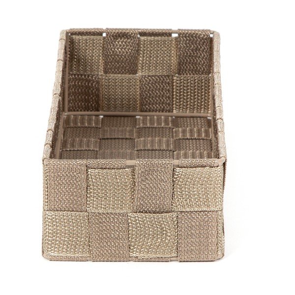 Šviesiai ruda vonios kambario dėžutė daiktams Compactor Tent, 30 x 12 cm-image-3