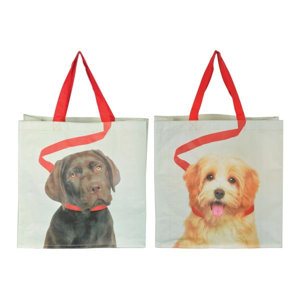 2 maišelių rinkinys Esschert Design Šunys ant pavadėlio