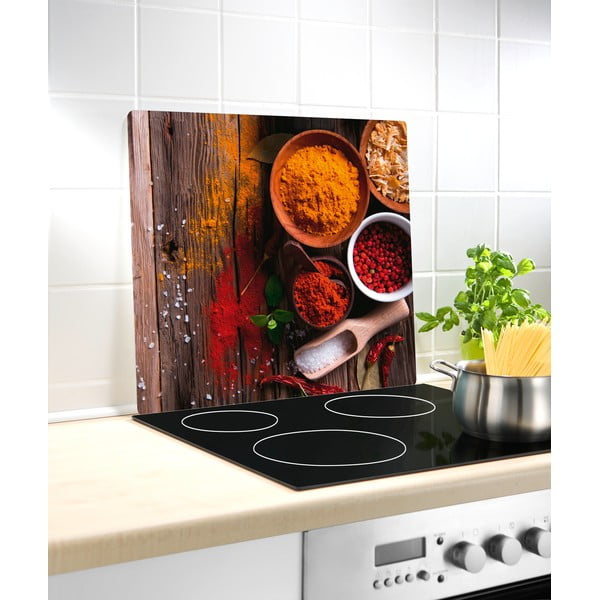 Stiklinis viryklės dangtis Wenko Spice, 50 x 56 cm-image-1