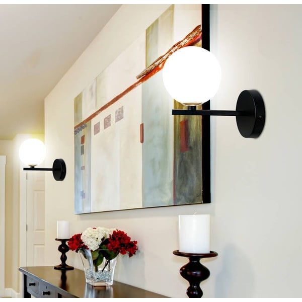 Juodas sieninis šviestuvas Kama - Candellux Lighting-image-1