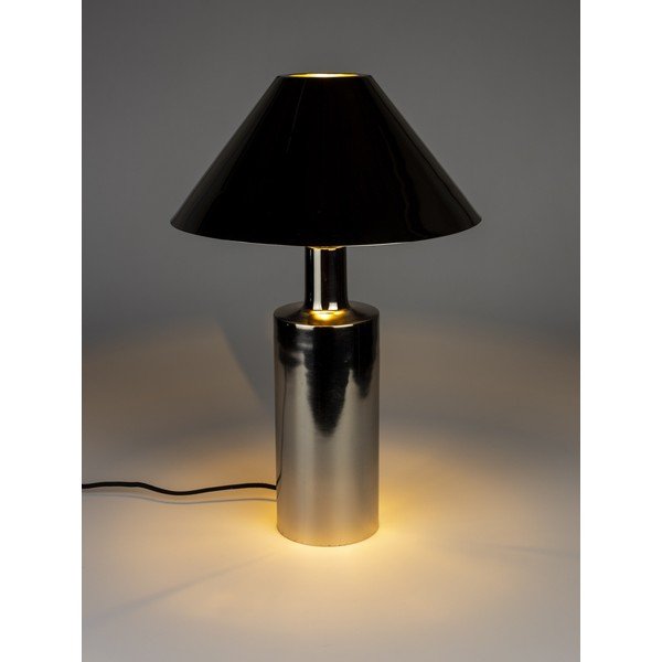 Sidabrinės spalvos iš metalo stalinis šviestuvas (aukštis 53 cm) su metaliniu gaubtu Wonders – Zuiver-image-2