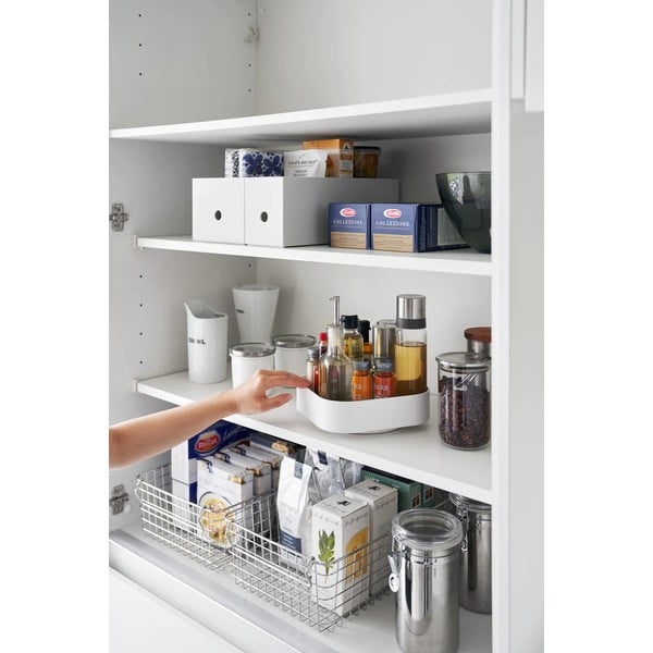 Pasukamas iš plastiko prieskonių indų organizatorius Tower – YAMAZAKI-image-4