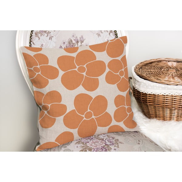 Dekoratyvinis pagalvės užvalkalas 43x43 cm Orange Meadow – Mila Home-image-1