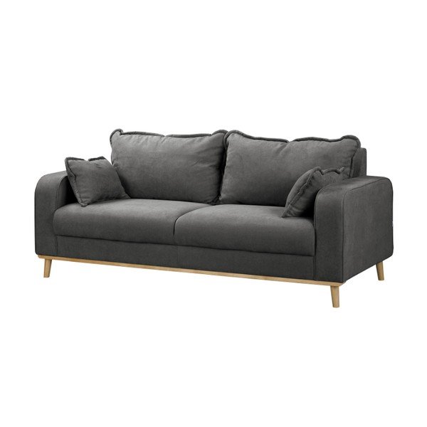 Tamsiai pilka sofa 193 cm Beata - Ropez-image-2
