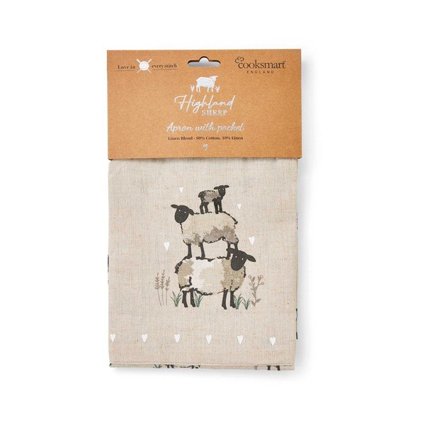 Prijuostė Highland Sheep – Cooksmart ®-image-2