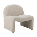 Iš boucle krėslas kreminės spalvos Neel – Bloomingville