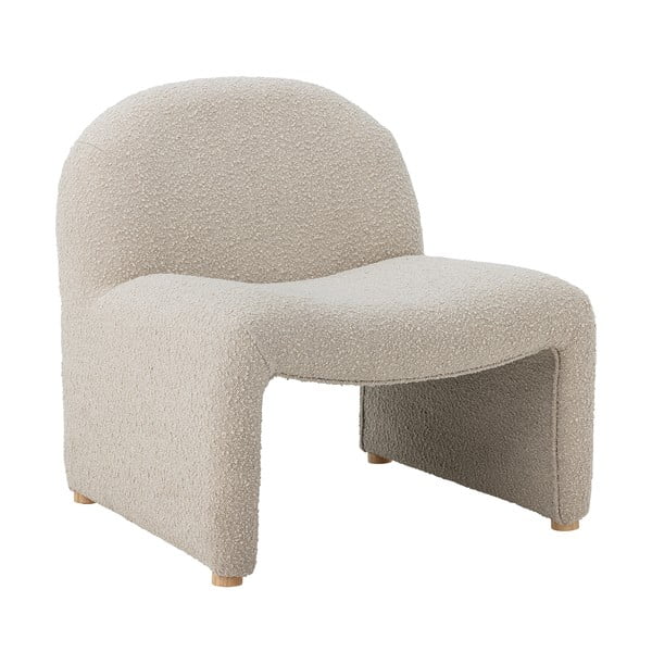 Iš boucle krėslas kreminės spalvos Neel – Bloomingville