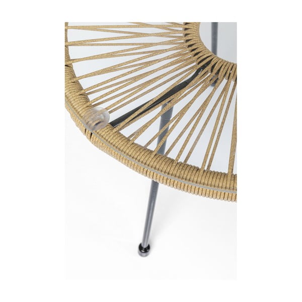 Kavos staliukas Kare Design Acapulco Nature, ø 50 cm-image-2