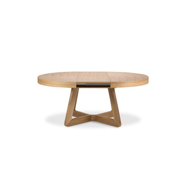 Didinamas kavos staliukas su medinėmis kojomis Windsor & Co Sofas Bodil, skersmuo 130 cm-image-3