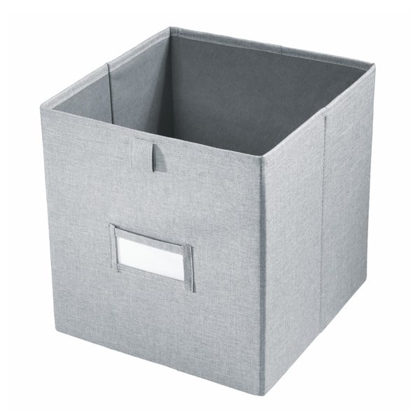 Pilka laikymo dėžė "iDesign Codi", 38,1 x 26,6 cm