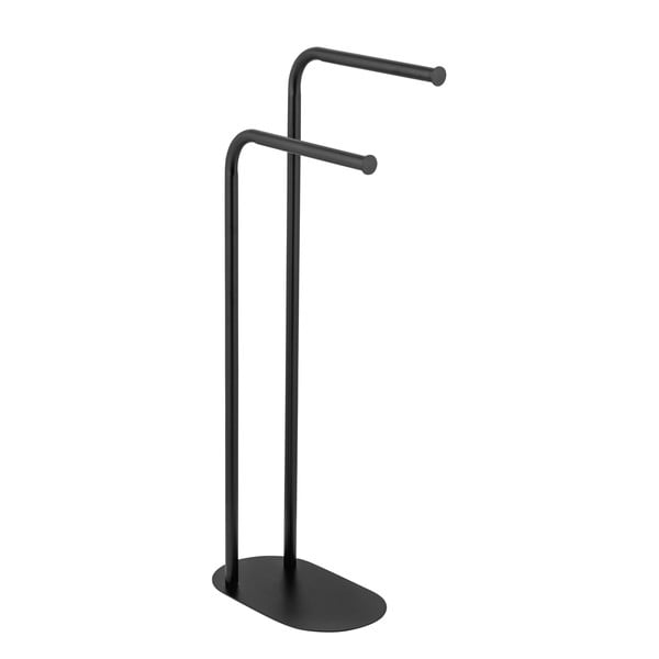 Juodos spalvos iš plieno rankšluosčių stovas Levante – Wenko