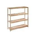 Iš riešutmedžio masyvo spintelė batams natūralios spalvos – Premier Housewares