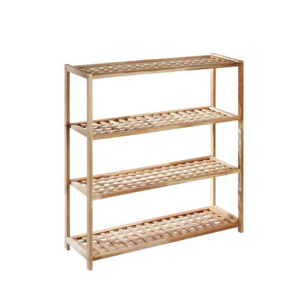 Iš riešutmedžio masyvo spintelė batams natūralios spalvos – Premier Housewares