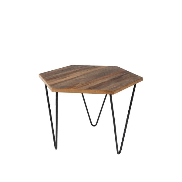 Kavos staliukas iš perdirbtos tikmedžio medienos White Label Cor