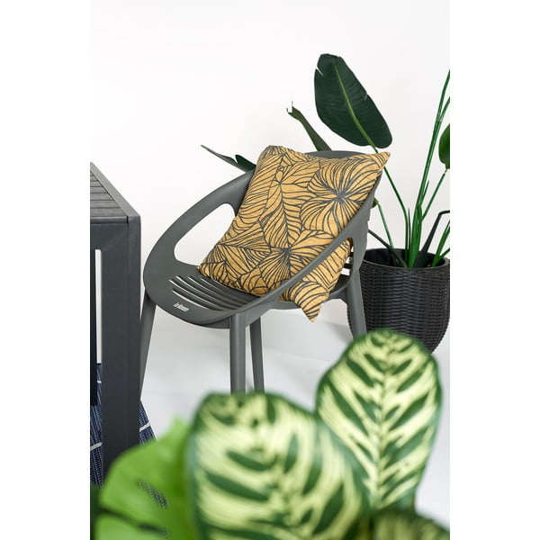 Pilkos spalvos sodo baldų komplektas 6 asmenims Le Bonom Joanna Thor-image-3