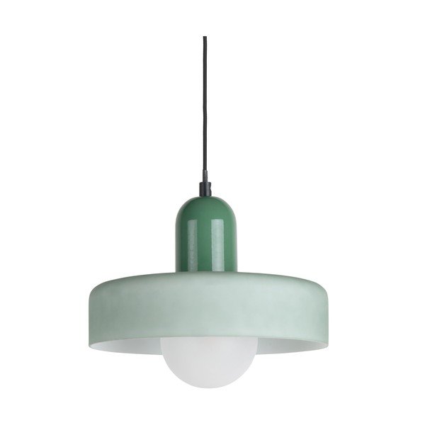 Žalios spalvos kabantis šviestuvas ø 25 cm Opaco Grato – Leitmotiv