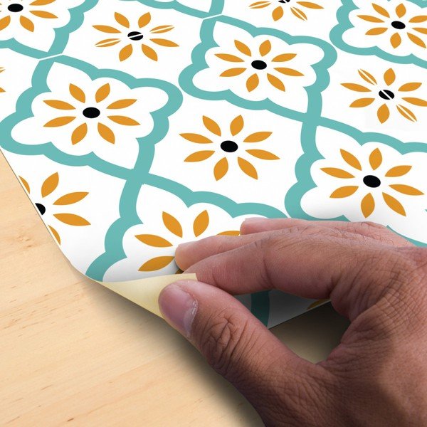 Ambiance Floor Sticker Marrakech, 40 x 40 cm-image-4