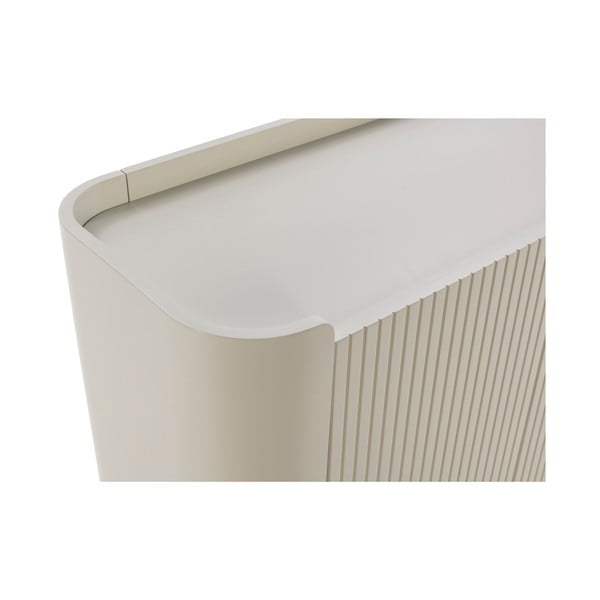 Kreminės spalvos spintelė 100x140x40 cm Willa – MOME-image-4