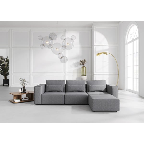 Modulinė sofa pilkos spalvos (kintama) Riposo Ottimo – Sit Sit-image-1