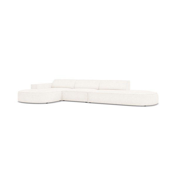 Smėlio spalvos kampinė sofa (kairysis kampas) Jodie - Micadoni Home-image-4