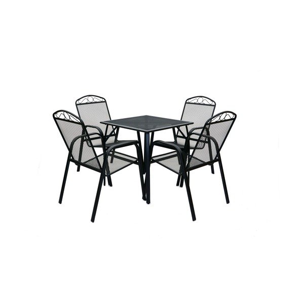 Iš metalo sodo valgomojo stalas 70x70 cm ZWMT – Rojaplast-image-4