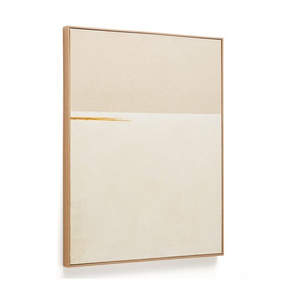 Paveikslas tapyba rankomis (tapyba) su rėmeliu/tapyba ant drobės 80x100 cm Salin – Kave Home