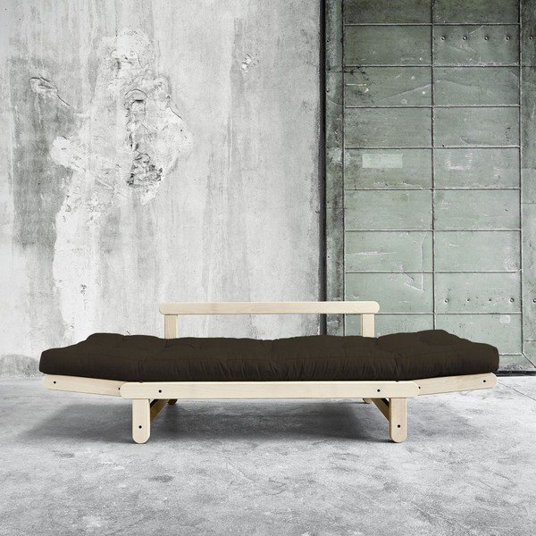 Sofa lova "Karup Beat Natural/Choco Brown-image-3