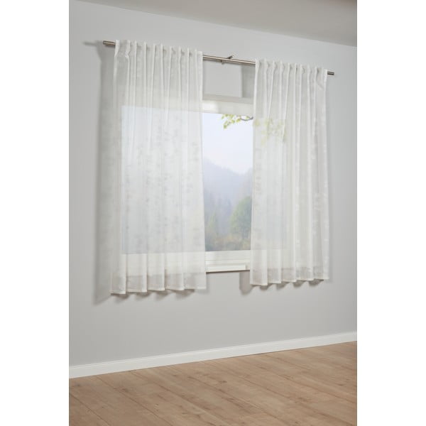 Balta užuolaida 175x140 cm - Gardinia-image-1