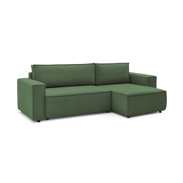 Sulankstoma kampinė sofa žalios spalvos (modulinė) Nihad – Bobochic Paris-image-4