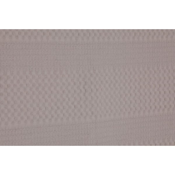 Šviesiai rudas medvilninis lengvas lovos užtiesalas Brown, 220 x 240 cm-image-3