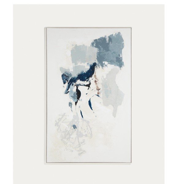 Paveikslas tapyba rankomis (tapyba) su rėmeliu/tapyba ant drobės 120x200 cm Erale – Kave Home-image-1