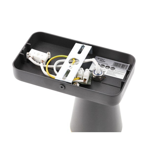 Sieninė lempa juodos spalvos ø 8 cm Elli – GTV-image-3