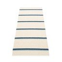 Mėlynos spalvos/kreminės spalvos lauko kilimas 70x180 cm Olle Blue Vanilla – Pappelina