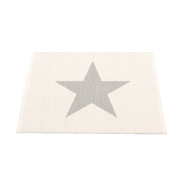 Šviesiai pilkos spalvos lauko ir vidaus kilimas 70x90 cm Viggo Warm Grey – Pappelina-image-1