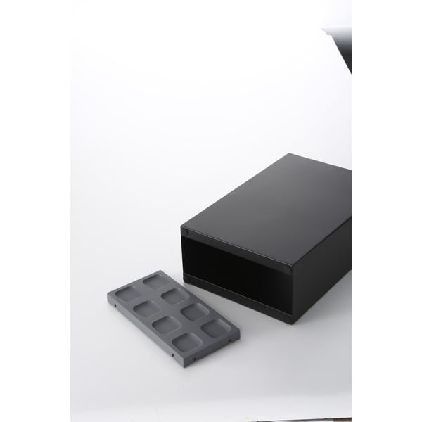 Juodas metalo stovas skėčiams Yamazaki Smart-image-1