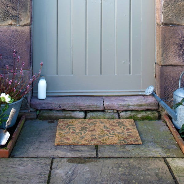 Iš kokoso pluošto grindų kilimėlis 40x60 cm Midnight Garden x Celia Battaini – Artsy Doormats-image-4