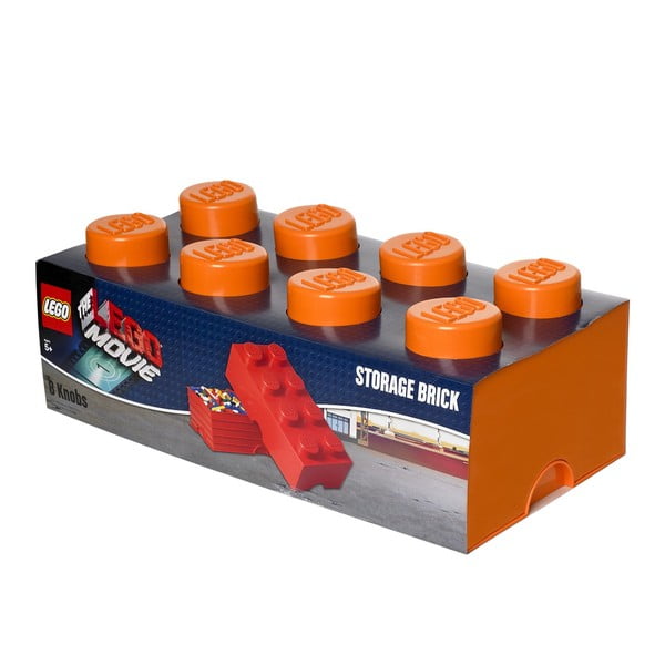 Sandėliavimo dėžė, oranžinė-image-1