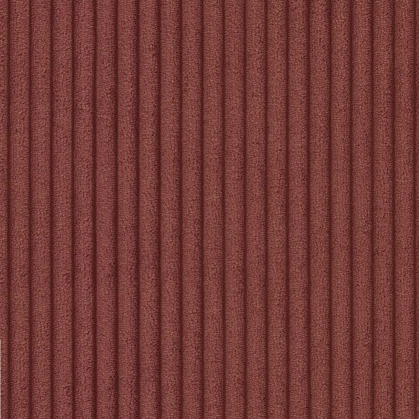 Raudonos plytų spalvos iš kordinio velveto kampinė sofa (su kairiuoju kampu) Ariella – Ropez-image-4