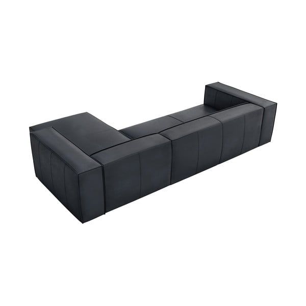 Iš odos kampinė sofa tamsiai mėlynos spalvos (su dešiniuoju kampu) Madame – Windsor & Co Sofas-image-3