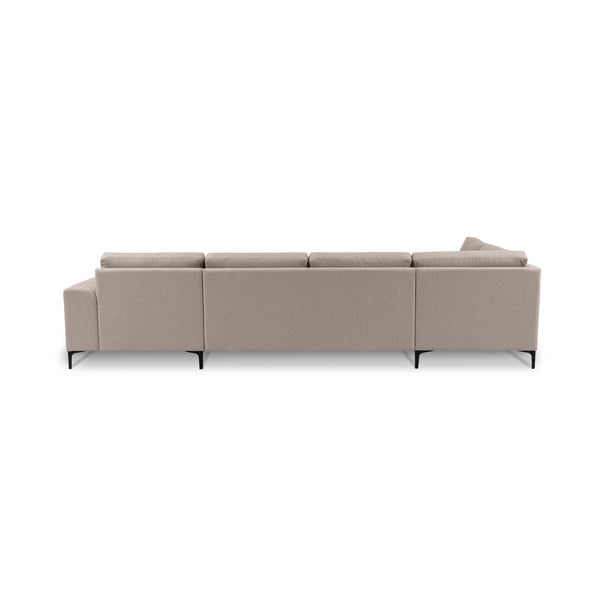 Kampinė sofa smėlio spalvos (su dešiniuoju kampu/„U“ formos) Henry – Scandic-image-2