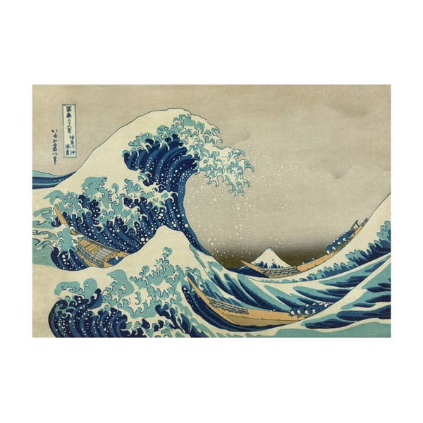 Lauko kilimas Crido Konsultavimas Hokusai Didžioji banga