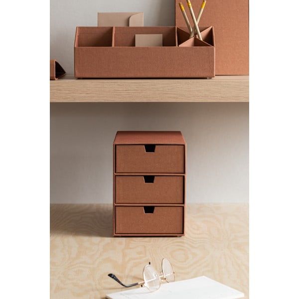 Iš kartono biuro organizatorius į stalčių Ingrid Restore Paper Laminate – Bigso-image-4