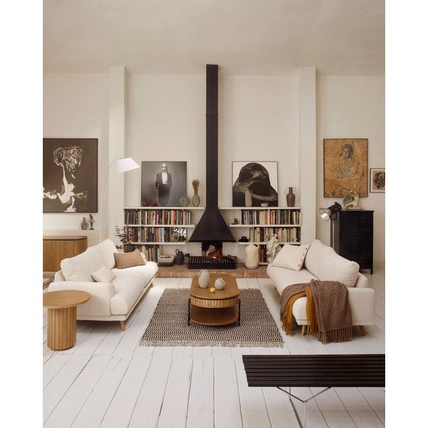 Smėlio spalvos sofa 231 cm Karin - Kave Home-image-1