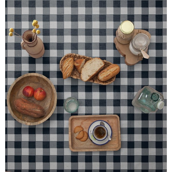 Staltiesė Couture mėlyna Vichy, 140 x 140 cm-image-2