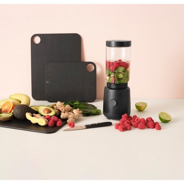 Juodos spalvos iš plastiko trintuvas stalinis trintuvas Foodie – RIG-TIG-image-1