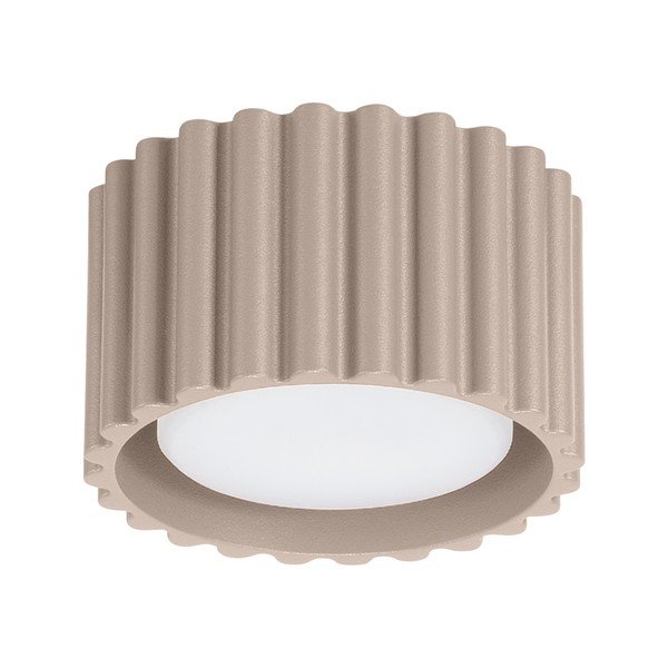 Taupe spalvos iš metalo taškinis šviestuvas ø 10 cm Zora – Sollux
