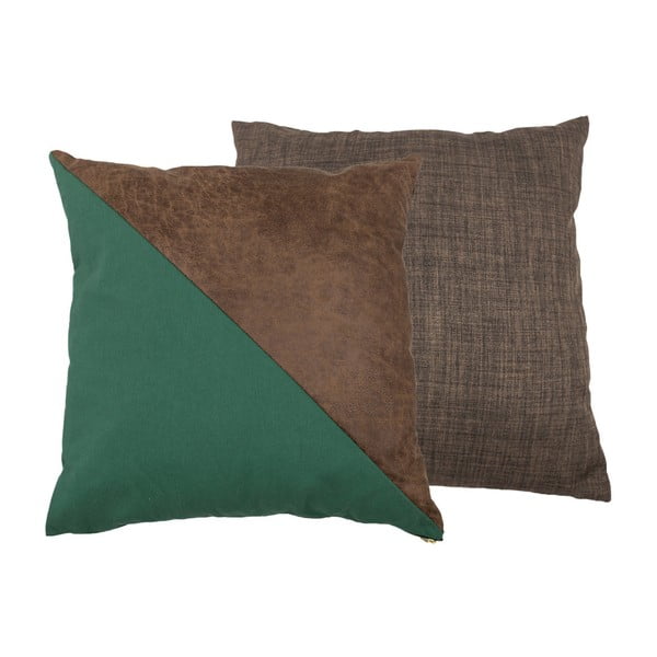 2 pagalvėlių rinkinys su užpildu Karup Deco Cushion Pattern/Choco, 45 x 45 cm