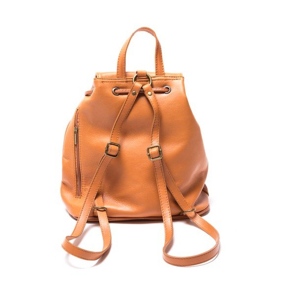 Odinė kuprinė Isabella Rhea 2127 Cognac-image-3